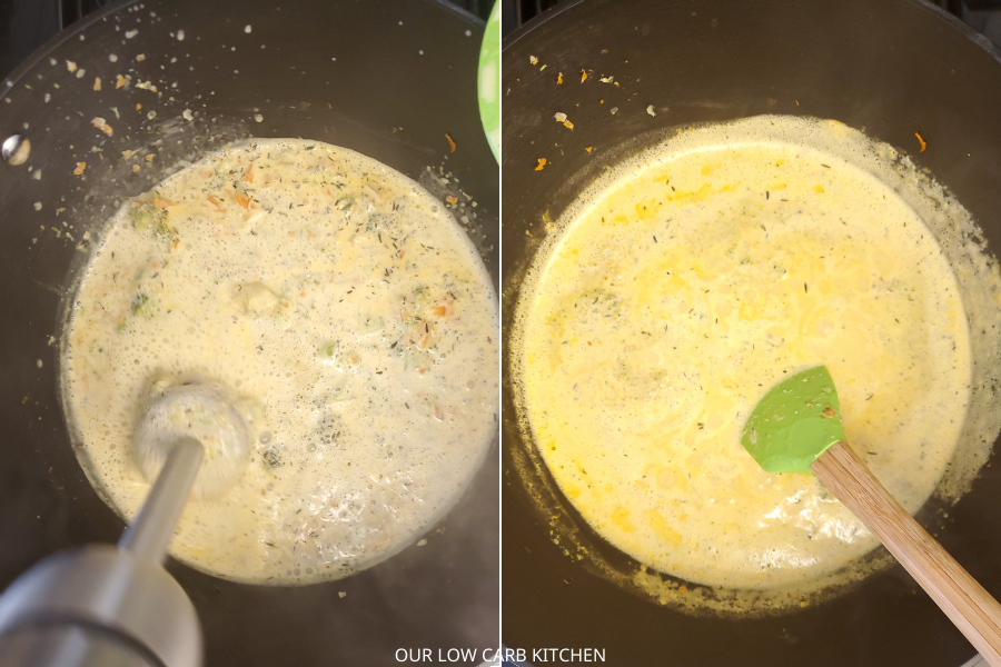 LOW CARB BROCCOLI CHEESE SOUP NUTRITION