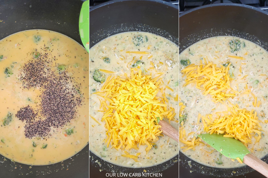 LOW CARB KETO BROCCOLI CHEESE SOUP