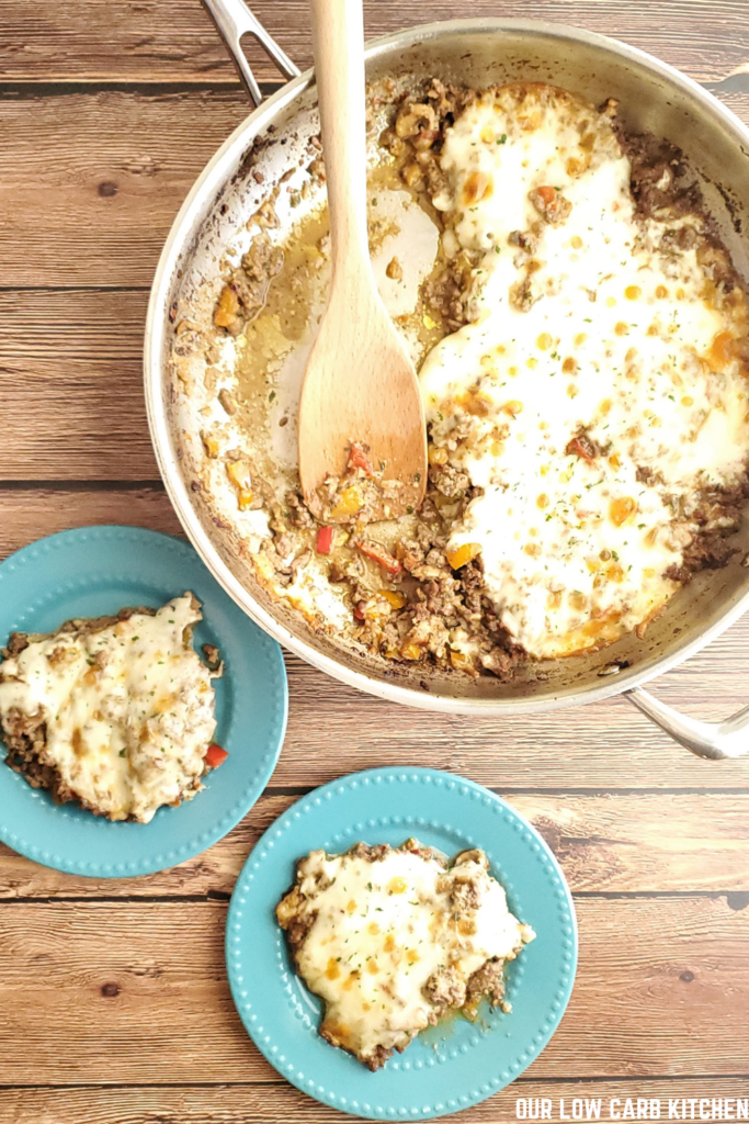 LOW CARB PHILLY CHEESESTEAK SKILLET